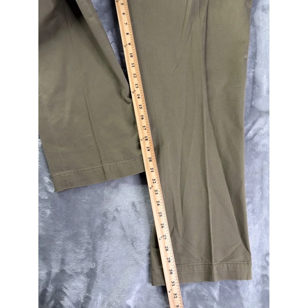 Ralph Lauren Prospect Pant Mens 40x32 Khaki Tan Flat Front Chino 40x31 Beige